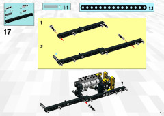 LEGO 8455 instructions page 9 – build guide