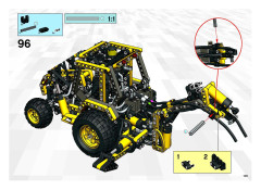 LEGO 8455 instructions page 109 – build guide
