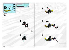 LEGO 8455 instructions page 110 – build guide