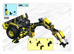 LEGO 8455 instructions page 114 – build guide