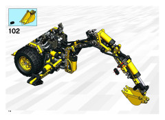 LEGO 8455 instructions page 116 – build guide