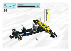 LEGO 8455 instructions page 18 – build guide