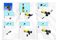 LEGO 8455 instructions page 19 – build guide