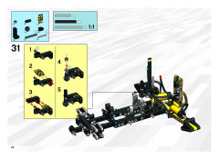 LEGO 8455 instructions page 26 – build guide