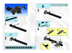 LEGO 8455 instructions page 3 – build guide