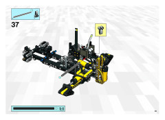 LEGO 8455 instructions page 33 – build guide