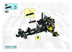 LEGO 8455 instructions page 37 – build guide