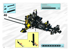 LEGO 8455 instructions page 44 – build guide