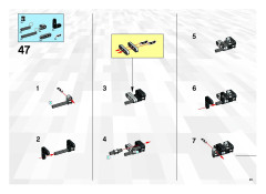LEGO 8455 instructions page 45 – build guide