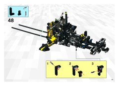LEGO 8455 instructions page 47 – build guide
