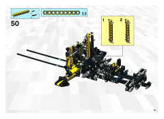 LEGO 8455 instructions page 49 – build guide