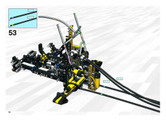 LEGO 8455 instructions page 54 – build guide