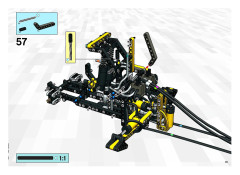 LEGO 8455 instructions page 61 – build guide