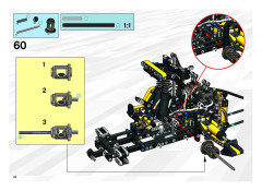 LEGO 8455 instructions page 64 – build guide
