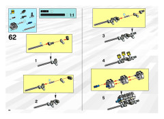 LEGO 8455 instructions page 66 – build guide