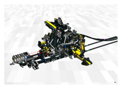 LEGO 8455 instructions page 67 – build guide