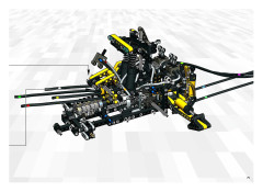 LEGO 8455 instructions page 71 – build guide