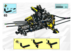 LEGO 8455 instructions page 72 – build guide