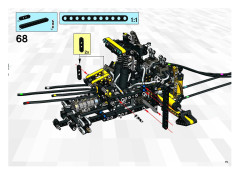 LEGO 8455 instructions page 75 – build guide