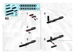 LEGO 8455 instructions page 89 – build guide