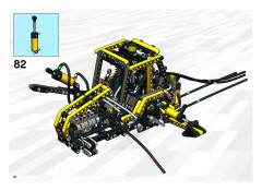 LEGO 8455 instructions page 92 – build guide