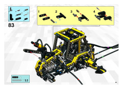 LEGO 8455 instructions page 93 – build guide