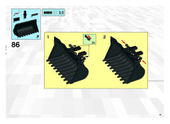 LEGO 8455 instructions page 97 – build guide