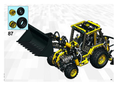 LEGO 8455 instructions page 99 – build guide