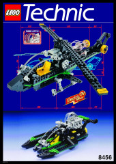LEGO 8456 instructions page 1 – build guide