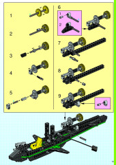 LEGO 8456 instructions page 13 – build guide