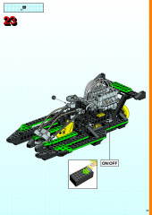 LEGO 8456 instructions page 43 – build guide