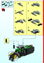 LEGO 8456 instructions page 75 – build guide