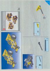 LEGO 8457 instructions page 107 – build guide