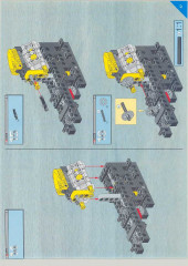 LEGO 8457 instructions page 87 – build guide