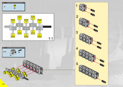 LEGO 8458 instructions page 104 – build guide