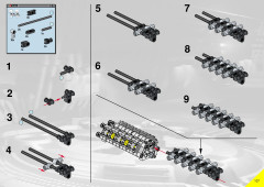 LEGO 8458 instructions page 107 – build guide