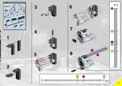 LEGO 8458 instructions page 121 – build guide