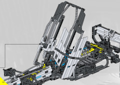 LEGO 8458 instructions page 122 – build guide