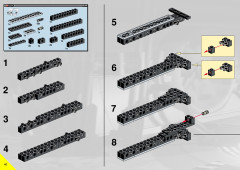 LEGO 8458 instructions page 40 – build guide