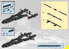 LEGO 8458 instructions page 5 – build guide