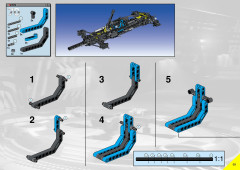 LEGO 8458 instructions page 69 – build guide
