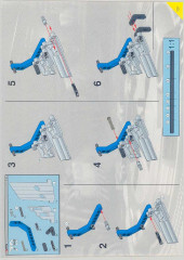 LEGO 8458 instructions page 107 – build guide