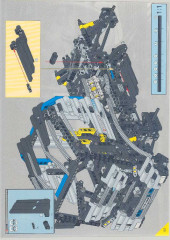 LEGO 8458 instructions page 122 – build guide