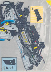 LEGO 8458 instructions page 131 – build guide