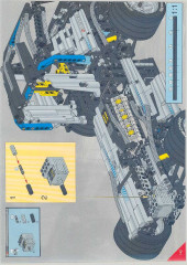 LEGO 8458 instructions page 142 – build guide