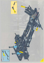 LEGO 8458 instructions page 44 – build guide