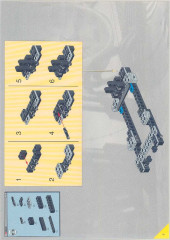 LEGO 8458 instructions page 6 – build guide