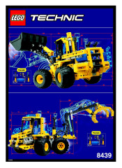 LEGO 8459 instructions page 1 – build guide