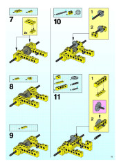 LEGO 8459 instructions page 11 – build guide