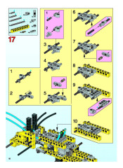 LEGO 8459 instructions page 18 – build guide